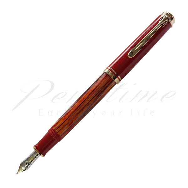 限定品】Pelikan(ペリカン) 万年筆 スーベレーン600 レッド