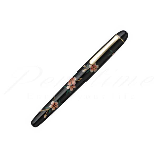 プラチナ万年筆　♯3776 センチュリー　18k 中古)PLATINUM プラチナ 万年筆 #3776 センチュリー 屋久杉 18K