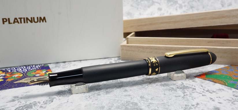 プラチナ万年筆 万年筆 ＃3776 センチュリー 肥後象嵌 「光助