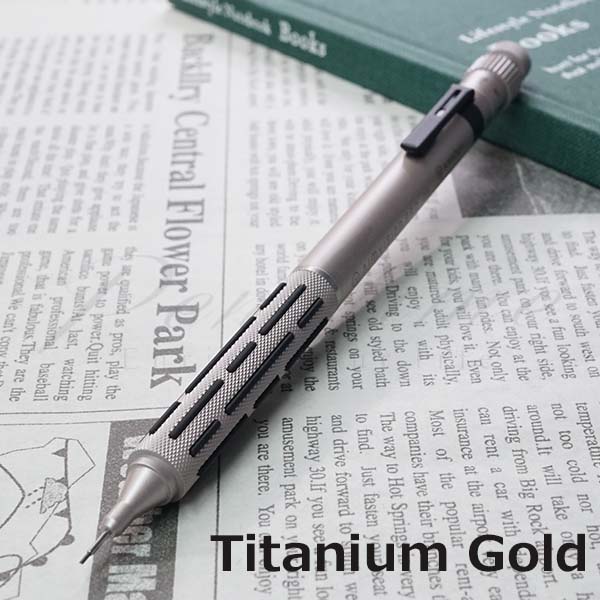 KAYOU+ AIMVISION 0.5 シャープペンシル gold KAYOU+ AIMVISION PRO Titanium Gold | 八文字屋OnlineStore