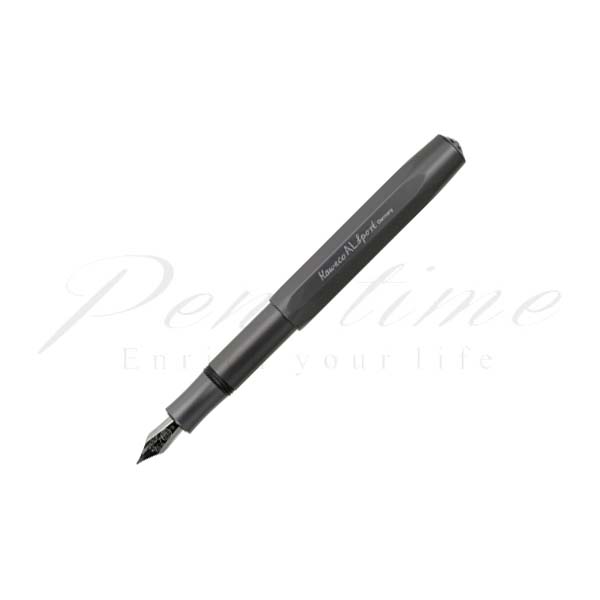 カヴェコ　万年筆　アルスポーツ　ＡＬＦＰ　グレー（チタンブラウン） ＢＲ＜10000＞【名入れ有料】【ラッピング無料】【メーカー保証】【ペンタイム】
