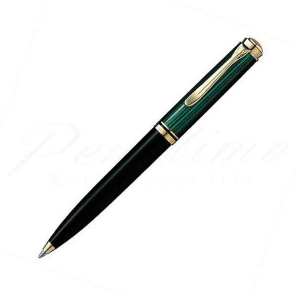 ペリカン ボールペン スーベレーン K600 緑縞 新仕様＜45000＞【送料