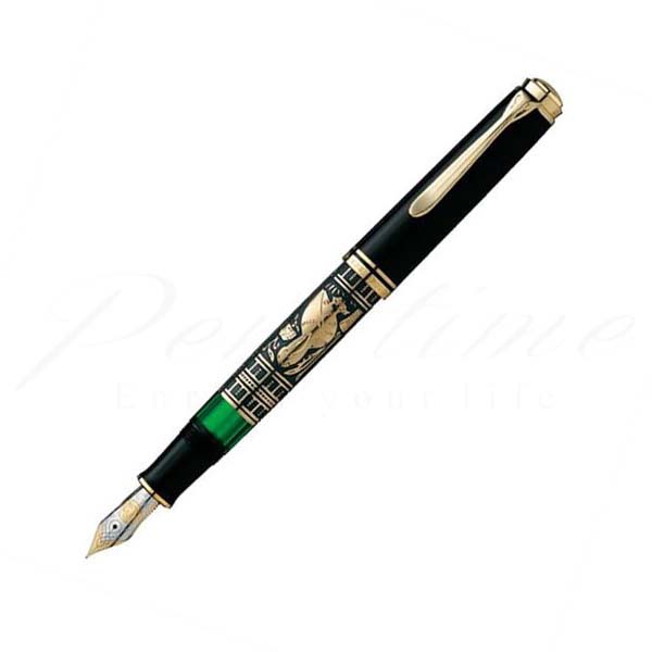 ドイツ　万年筆 MONTBLANK ドイツ製・ビッグサイズ・モンブラン万年筆 ペン先：585(金