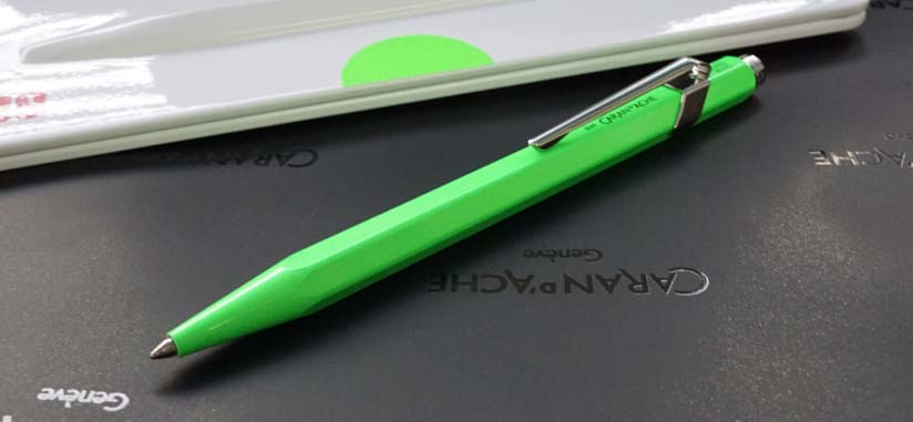 ネコポス送料無料 カランダッシュ ボールペン ８４９ ポップライン 蛍光色 ｎｆ０８４９ ７３０ 蛍光グリーン 3300 ネコポス送料無料 名入れ有料 ラッピング無料 代引き不可 ペンタイム カランダッシュ 万年筆 高級筆記具の専門店 ペンタイム